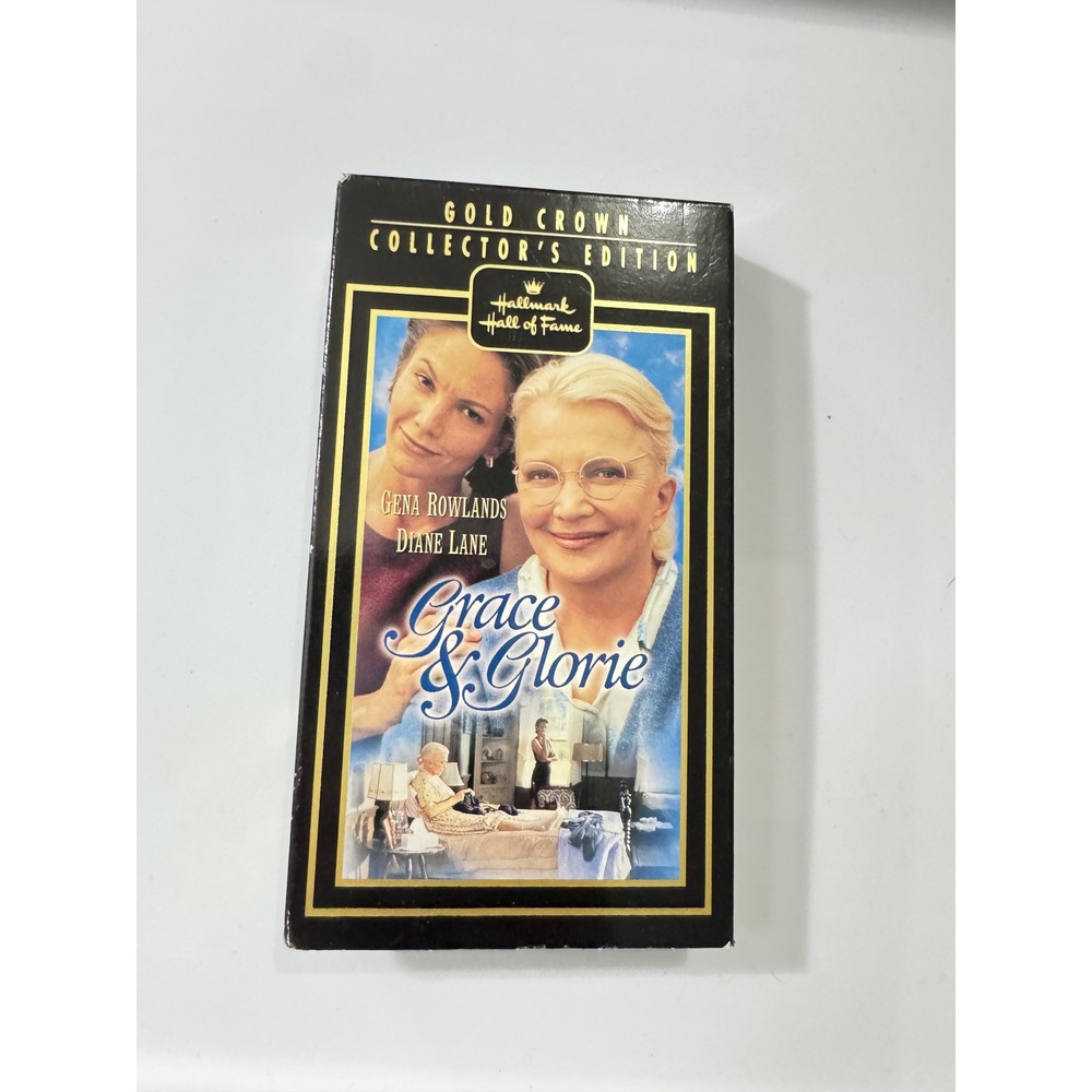 Grace & Glorie VHS Hallmark Hall of Fame Gena Rowlands Diane‎ Lane 1998 Drama